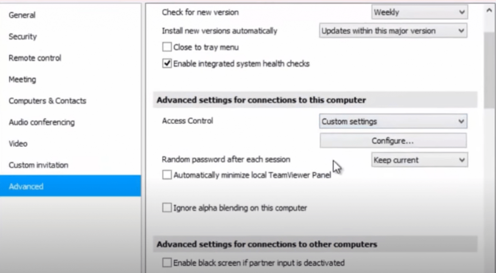 how to access remote desktop using teamviewer