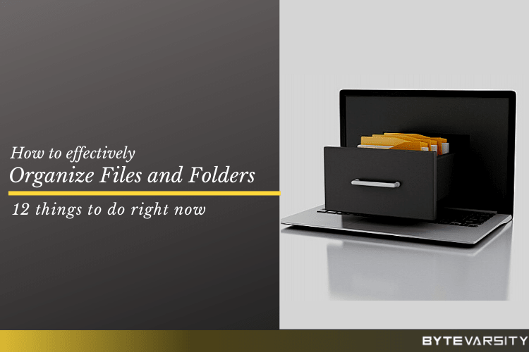 How To Organize Computer Files & Folders 10 Things To Do