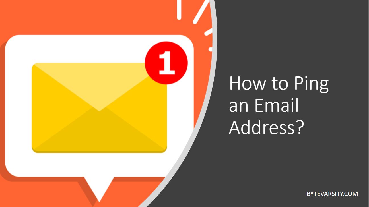 How to ping an email address? [Email Verification 2023]