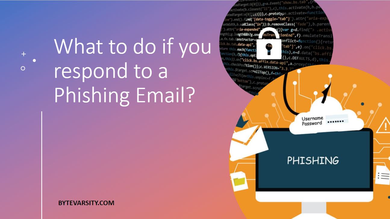 What to do if you respond to a Phishing Email? [5 Important Steps to take]