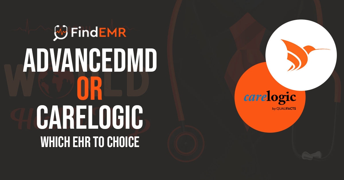 Qualifacts CareLogic EHR Vs. AdvancedMD EHR Software: All your queries addressed 